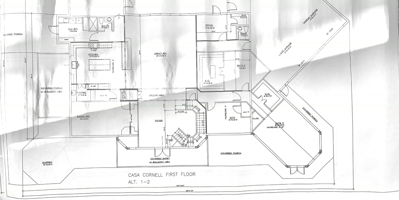 Flat-field corrected plan